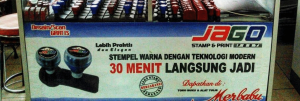 stempel merbabu semarang, stempel semarang